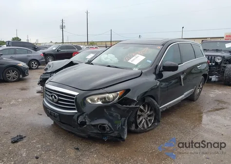 2014 Infiniti Qx60 z USA, uszkodzony, nr VIN 5N1AL0MN8EC509966